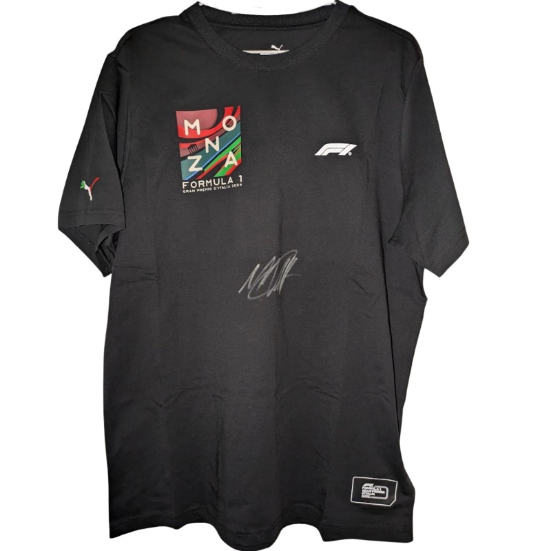 Official Formula 1 T-Shirt, Monza 2024 - Signed by Verstappen