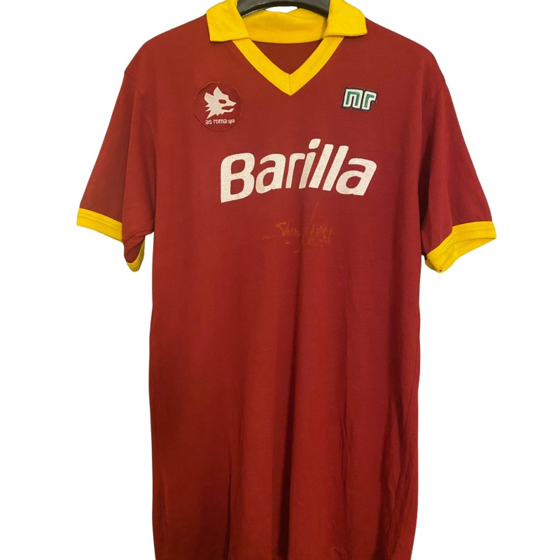 Maglia Gara Nela Roma, 1989/90 - Autografata