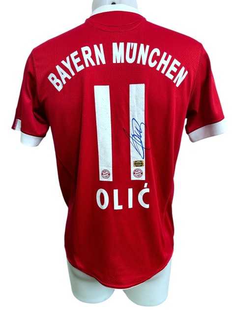 Olic's Bayern Monaco Signed Official Shirt, 2009/10