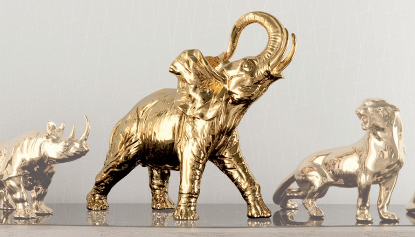 Gold Elephant by Giorgio Collection