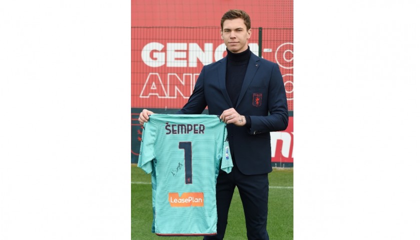 Semper's Genoa Match-Issued Signed Shirt, 2021/22 