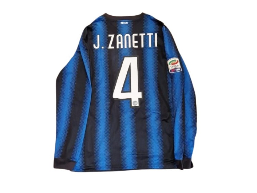 Maglia Preparata Zanetti Inter, 2010/11