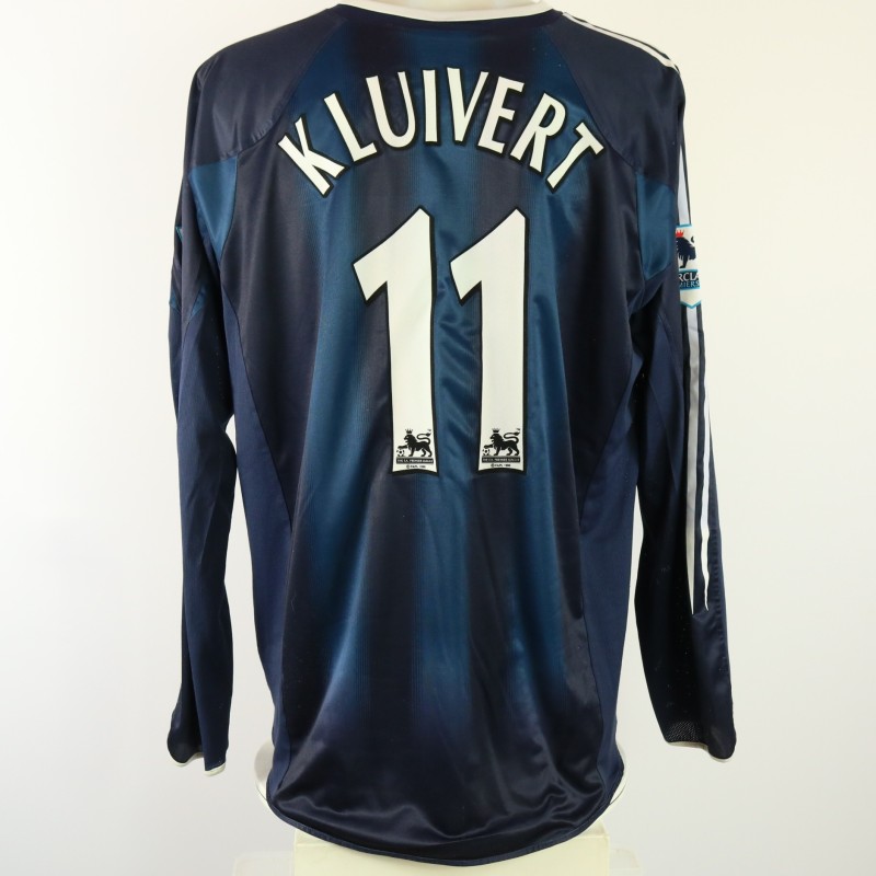 Kluivert's Newcastle Match Shirt, 2004/05