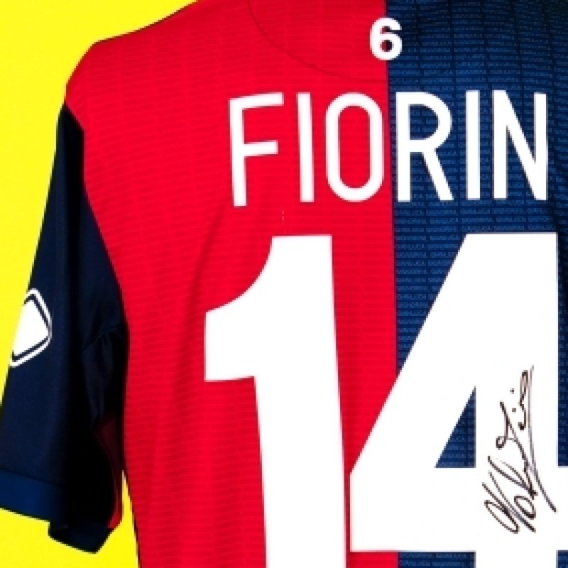 Quagliarella match-worn shirt, Torino-Sassuolo Serie A 2014/2015