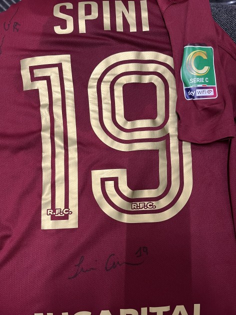 Maglia Spini Autografata Unwashed Ravenna vs Vis Pesaro, 2026 - Special Patch Earth Day