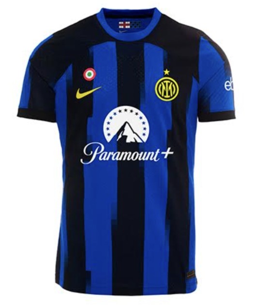 Pavard's Inter Shirt, 2023-2024, Signed with personalized Dedication -  CharityStars