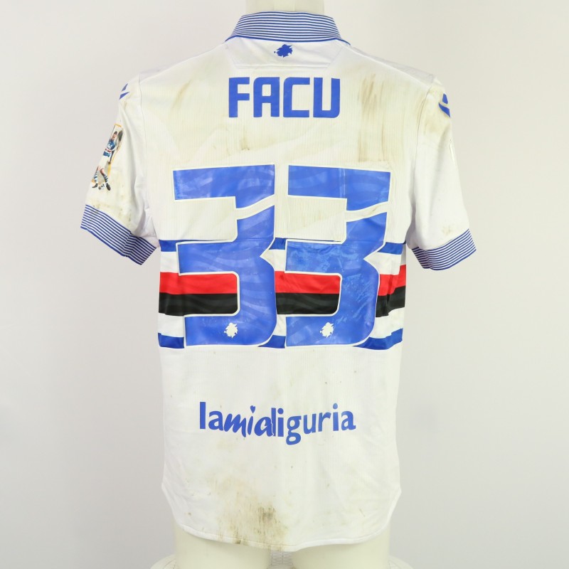 Facu Gonzalez's Unwashed Shirt, Reggiana vs Sampdoria 2023 - Special Mihajlović
