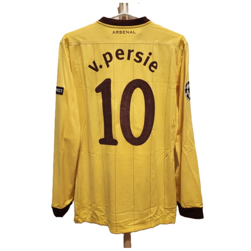 Robin van Persie's Arsenal 2010/11 Match-Issued Shirt