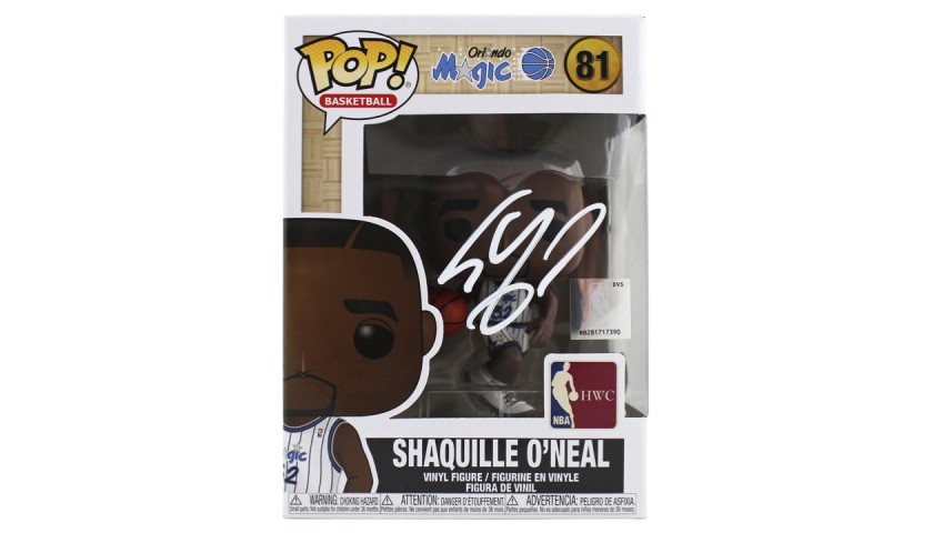 Shaquille O’Neal Signed Funko Pop! Figure
