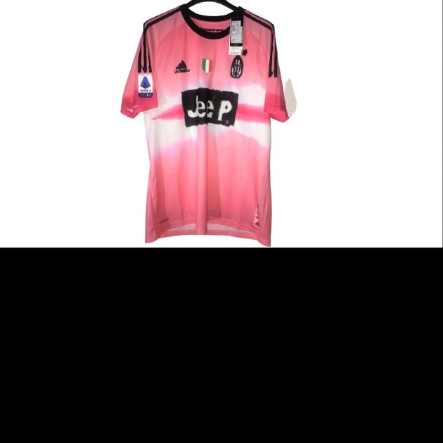 Cristiano Ronaldo Juventus Autographed Juventus Black & Pink Jersey