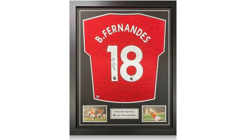 Bruno Fernandes Signed Shirt