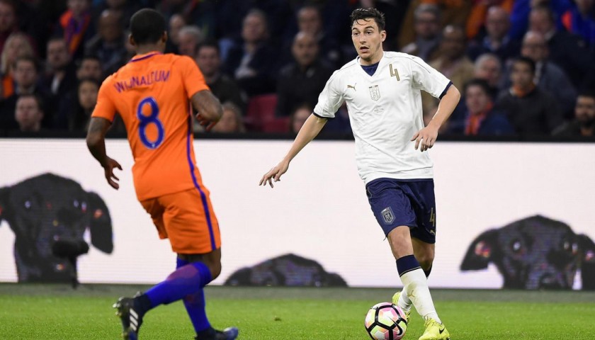 Darmian's Issued/Worn Shirt, Netherlands-Italy 2017