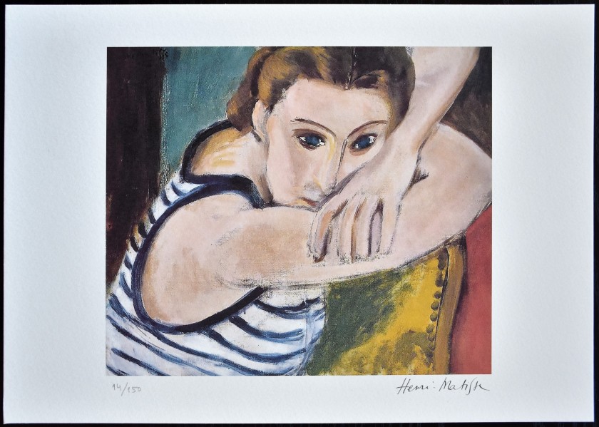 Lithograph Signed by Henri Matisse