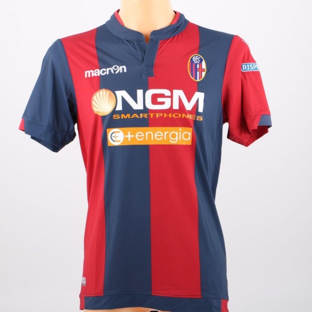 Improta Bologna match worn shirt, Serie B 2014/2015