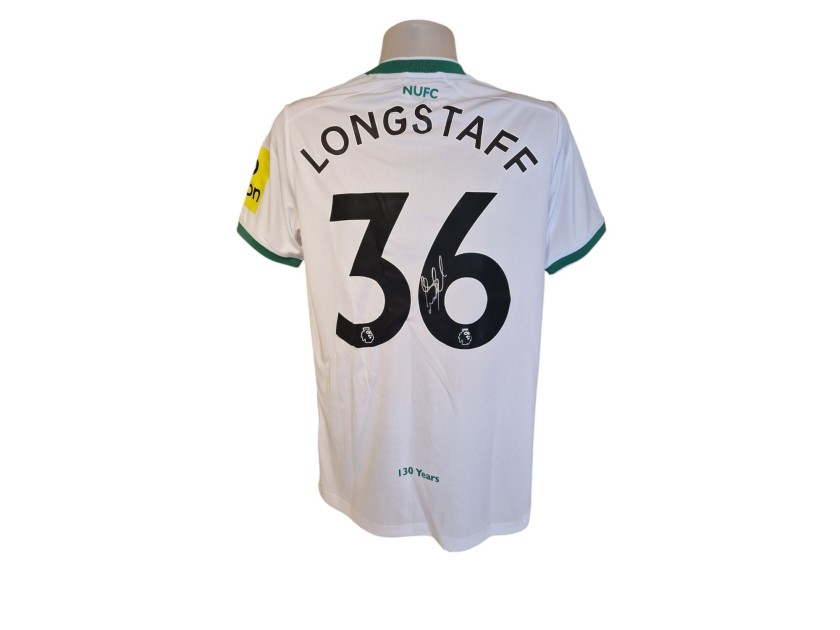 Terza maglia ufficiale firmata da Sean Longstaff per il Newcastle United 2022/23