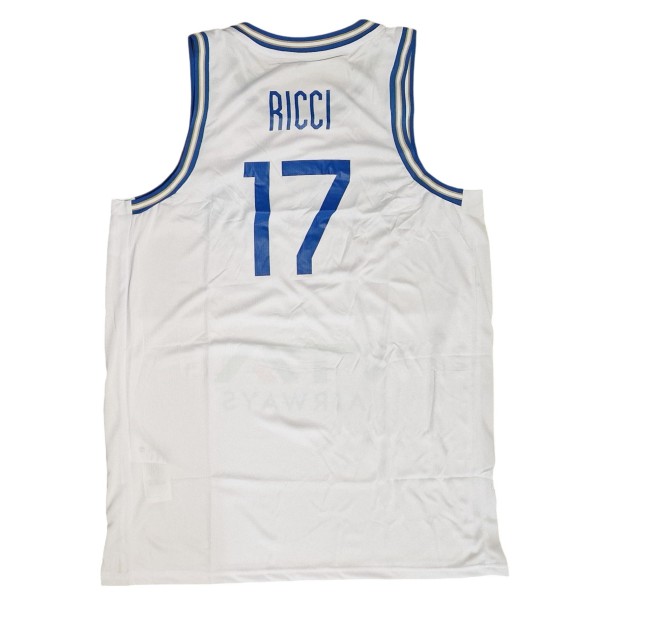 Giampaolo Ricci's Italia Basket Match-Issued Jersey