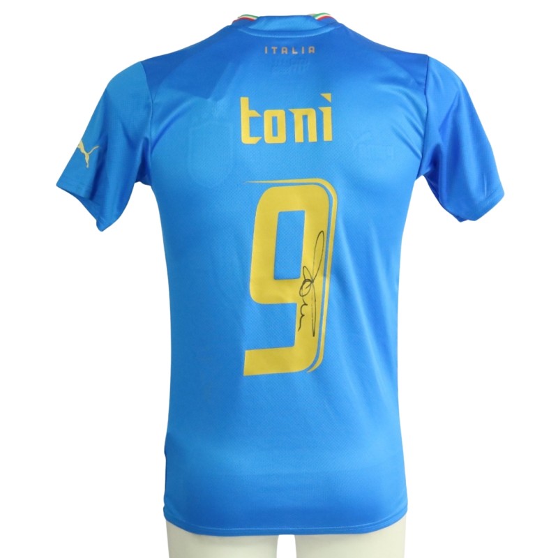 Toni Official Italy Signed Shirt, 2022