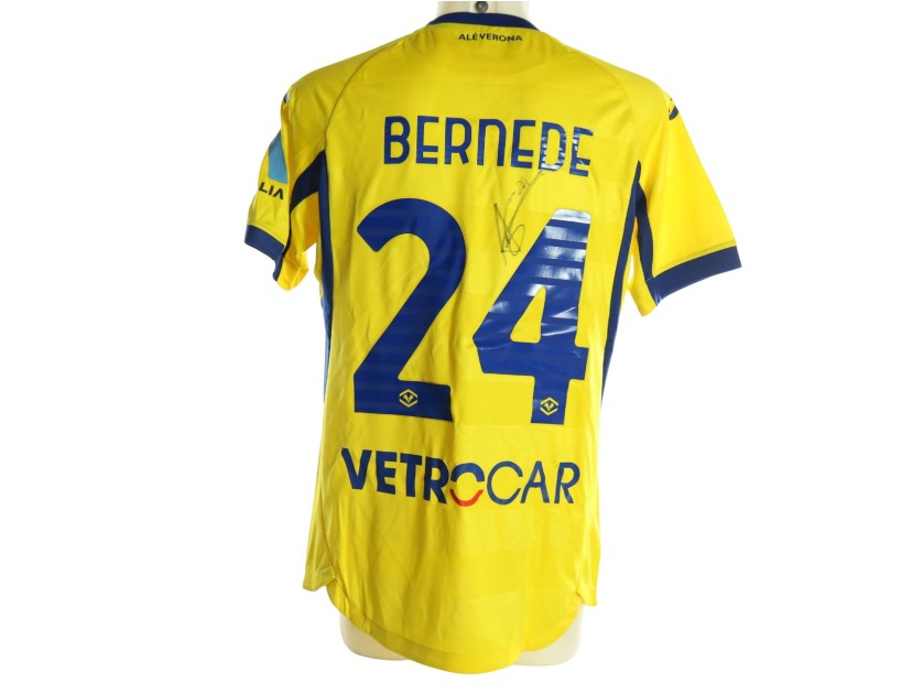 Collection of Three Hellas Verona Items: Official Shirt + Cap + Pennant