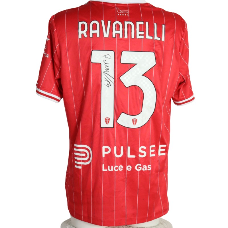 Maglia Ravanelli Unwashed Monza vs Palermo, 2026 - Autografata