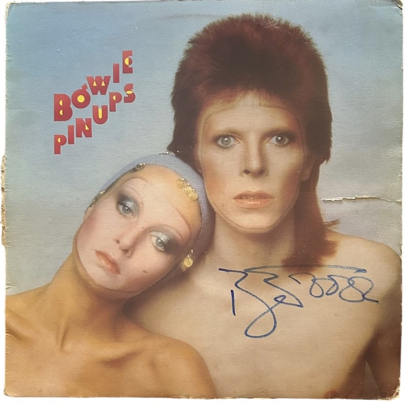 David Bowie Signed Pin Ups Vinyl LP