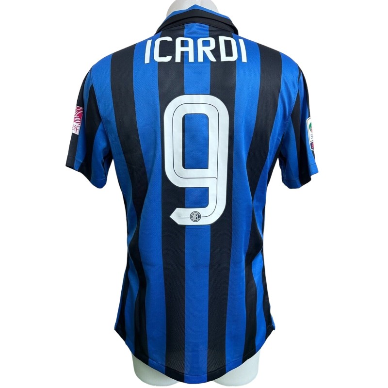 Icardi's Match-Issued Shirt, Inter vs Udinese 2016 - Patch "OSF Onlus"