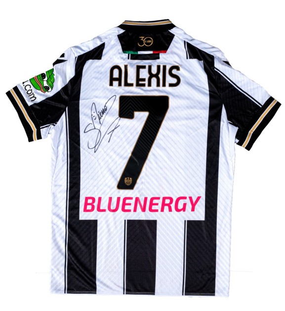 Alexis Sanchez Udinese Jersey, 2024/25 - Autographed