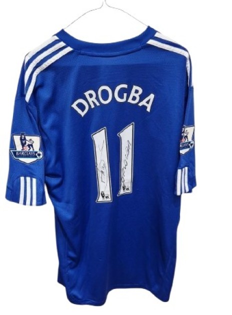 Maglia Drogba Chelsea Ufficiale, 2009/10 - Autografata