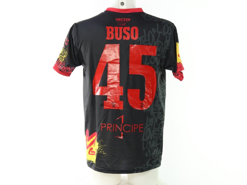 Buso's Catanzaro vs Brescia Match-Issued Shirt, 2024 - Limited Edition