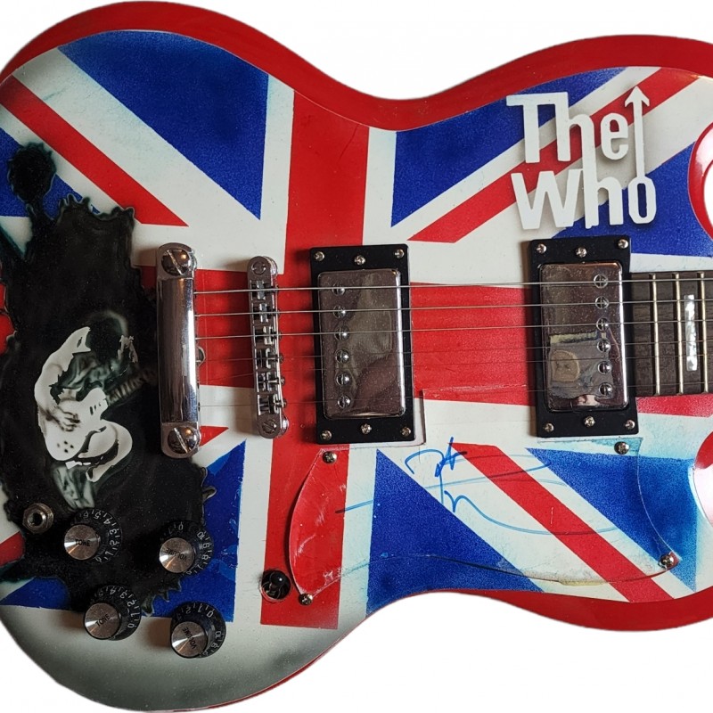 The Who Pete Townshend Signed Guitar