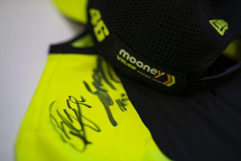 Official Mooney VR46 Racing Team Tee, Signed by MotoGP™ Riders Luca Marini and Marco Bezzecchi