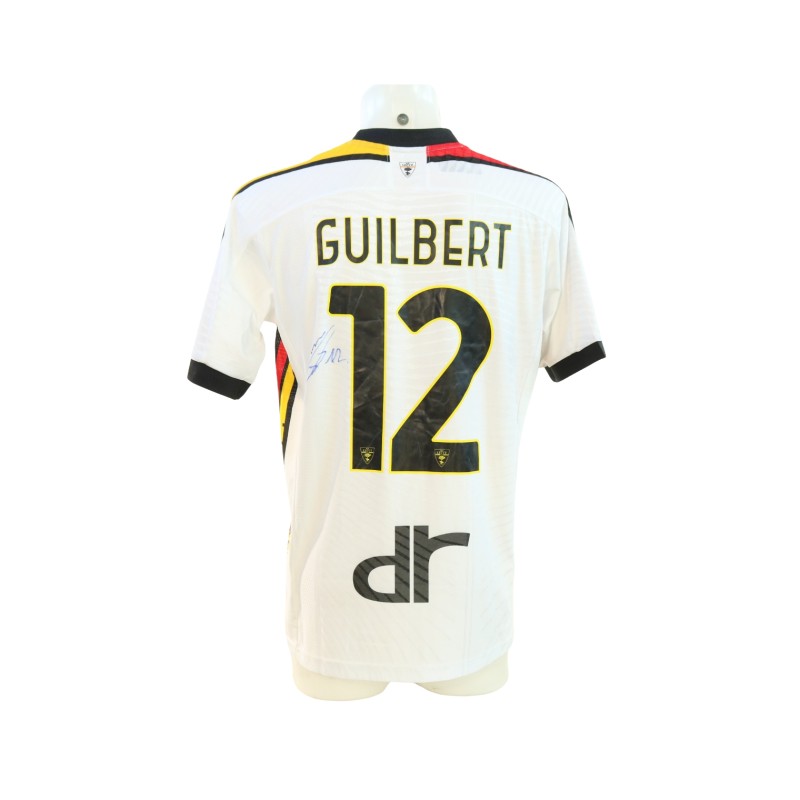 Guilbert's Signed Unwashed Shirt, Roma vs Lecce 2024