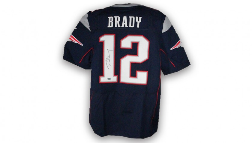 Tom Brady Signed New England Patriots Jersey - CharityStars