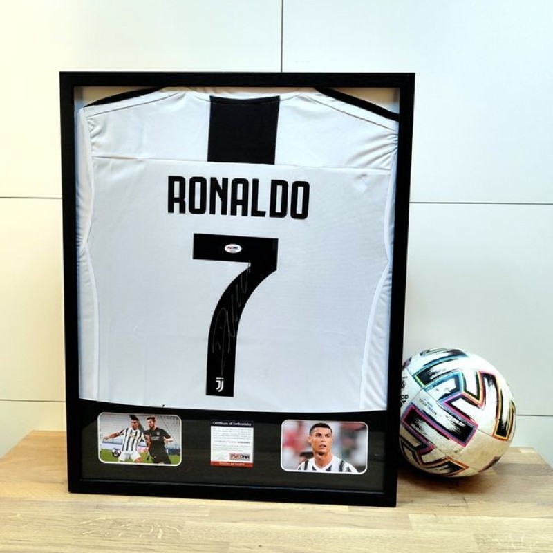 Cristiano Ronaldo's Juventus 2018/19 Signed and Framed Shirt