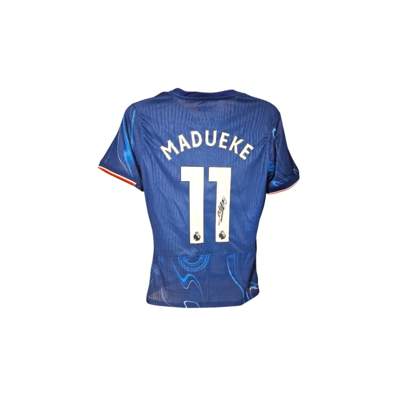 Noni Madueke's Chelsea 2024/25 Signed Replica Shirt	