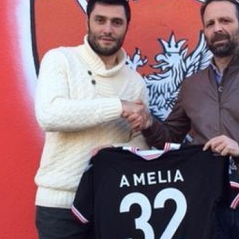 Amelia's Perugua match worn shirt Serie B 2014/2015 - signed