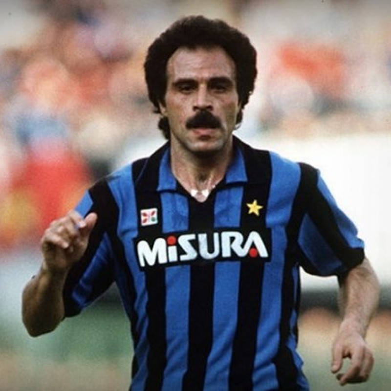 Causio's Match-Issued/Worn Inter Shirt - 1984/85