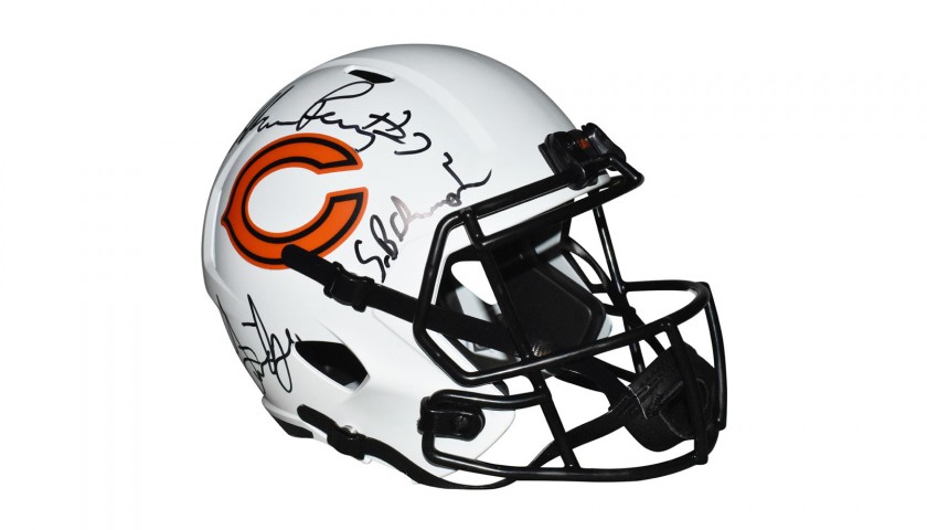 Chicago Bears Replica Football Helmet Signed by William Perry - CharityStars