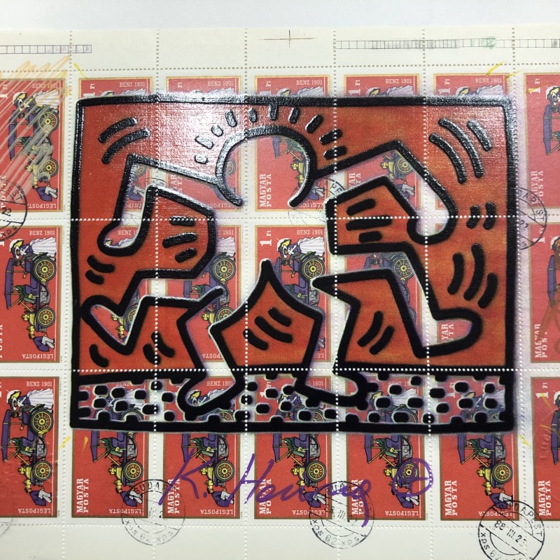 Artwork Drawing by Keith Haring