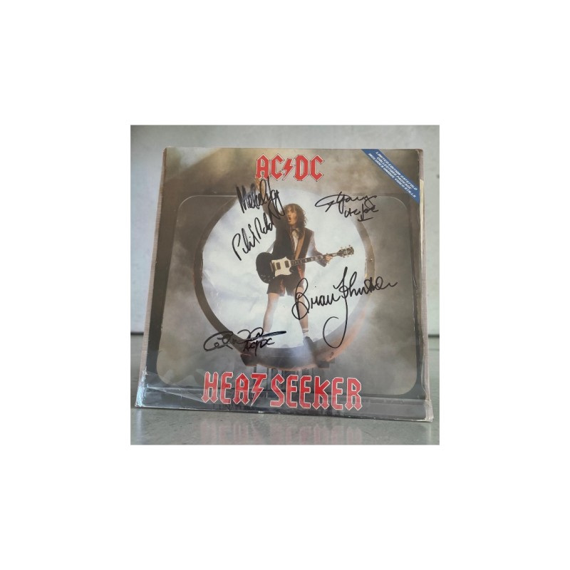 LP in vinile autografato dagli AC/DC