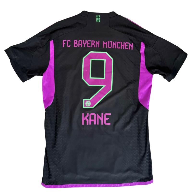 Harry Kane's FC Bayern Munich 2023/2024 Unwashed Shirt, vs Borussia Mönchengladbach