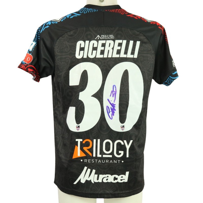Cicerelli's Unwashed Signed Shirt, Picerno vs Catania 2024 