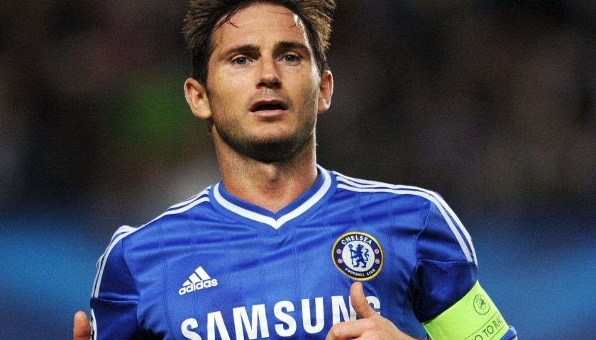 Maglia Frank Lampard Chelsea, Finale Champions League 2012 - Autografata