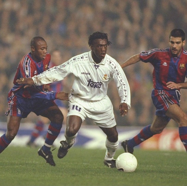 Seedorf's Real Madrid Match Shirt, 1996/97