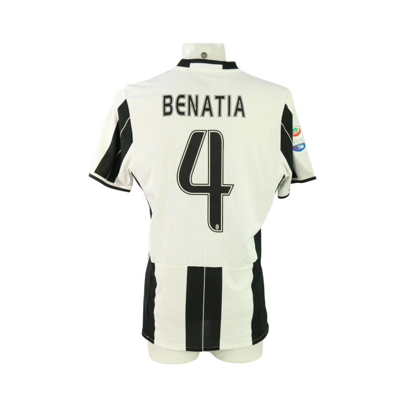 Benatia's Juventus Match-Issued Shirt, 2016/17