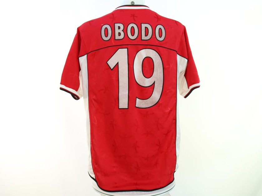 Obodo's Perugia Match-Issued Shirt, 2002/03