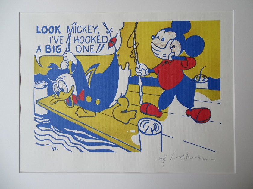 Roy Lichtenstein "Look Mickey"