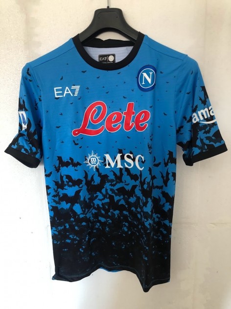 Maglia Napoli edizione limitata Halloween - Autografata dalla rosa