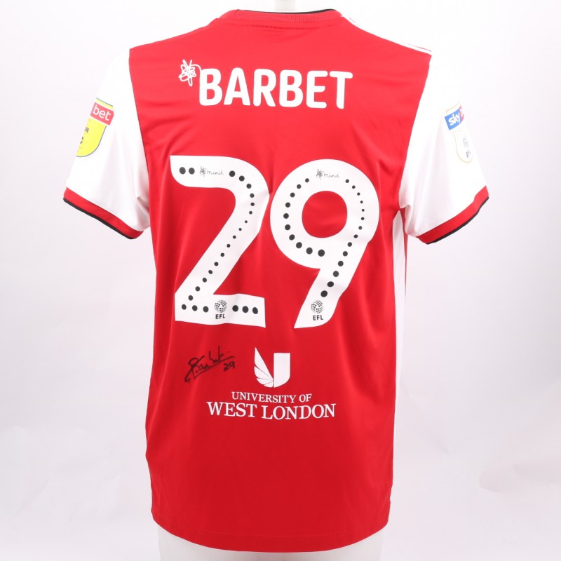 Barbet's Brentford Worn and Signed Poppy Shirt