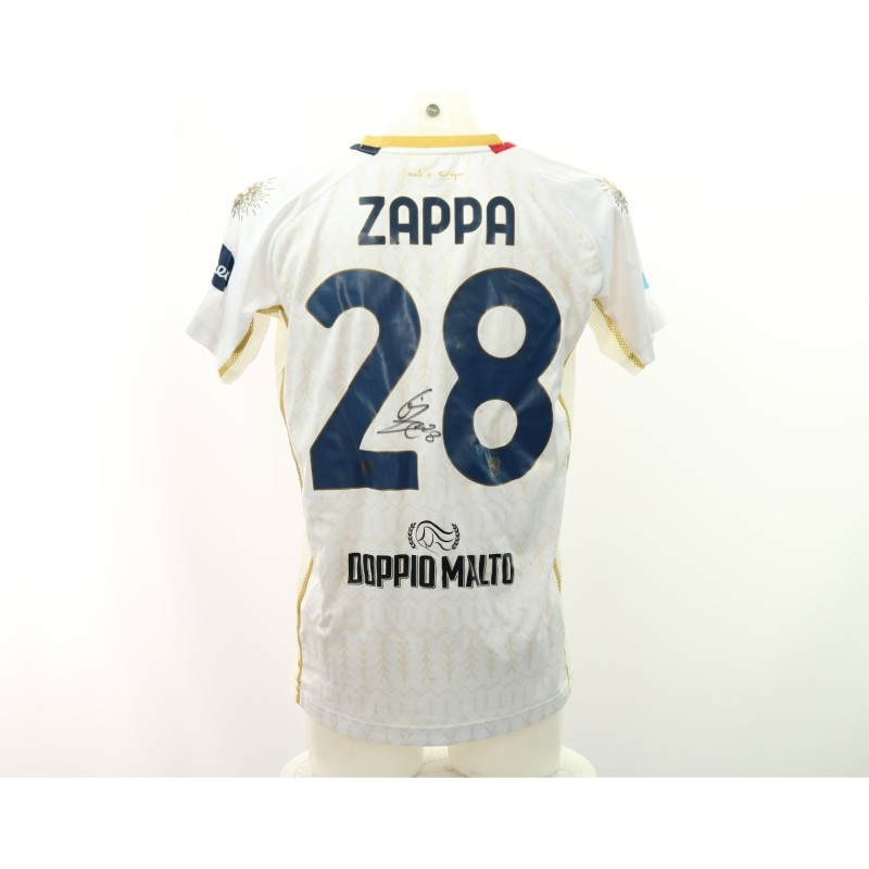 Zappa's Fiorentina vs Cagliari Signed Unwashed Shirt, 2024