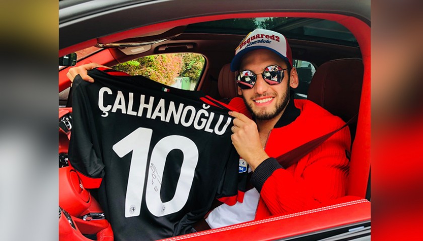 Calhanoglu's Official 2017/18 Shirt - Signed